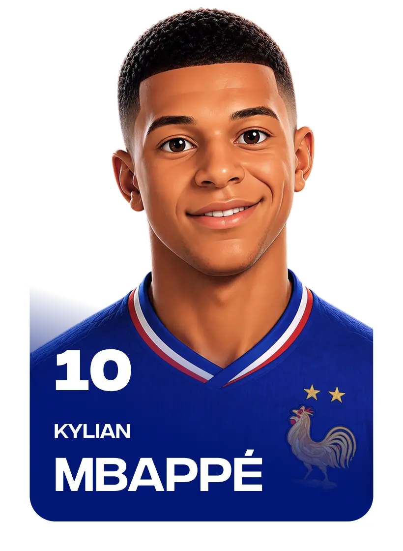 Kylian Mbappé koleksiyon pulu